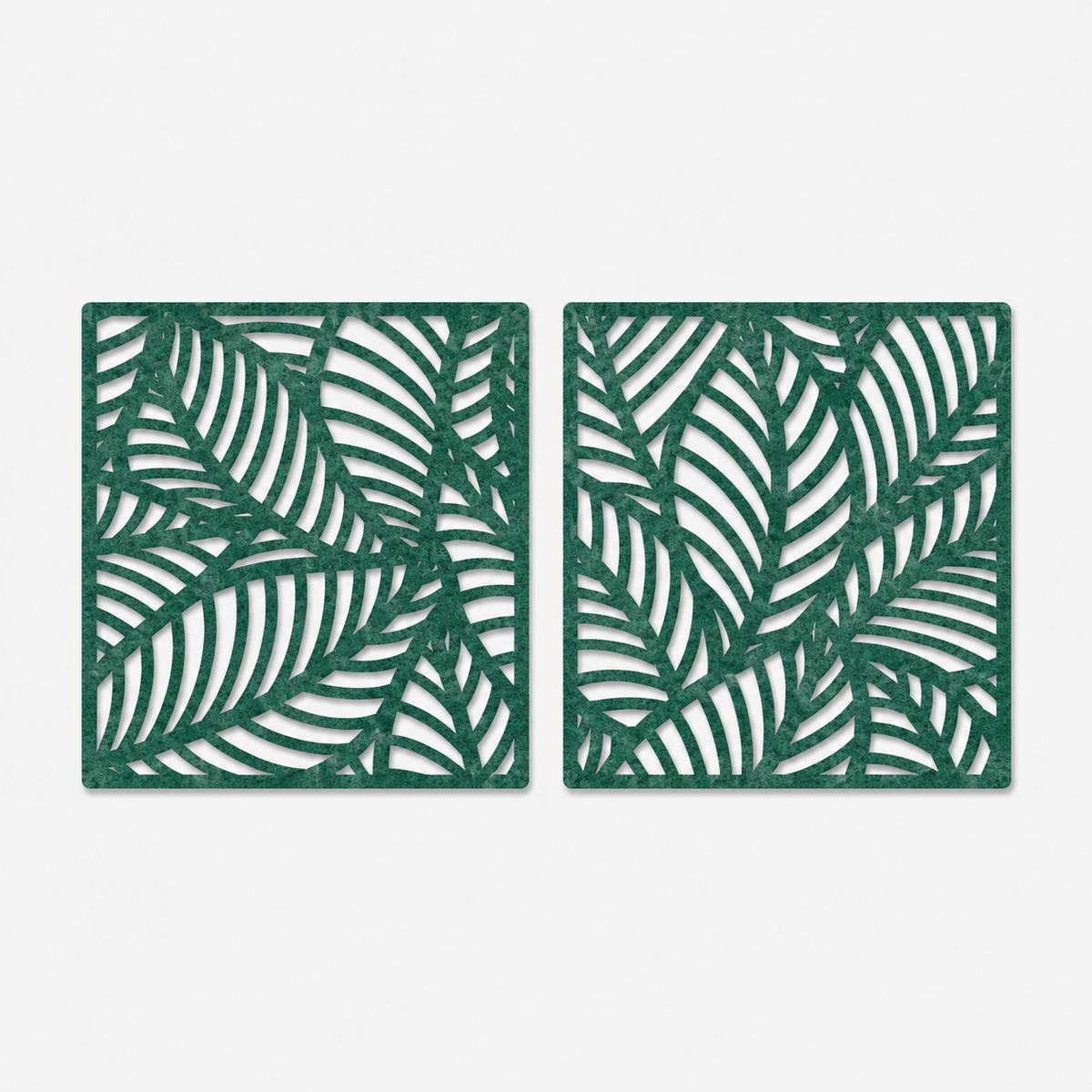 Wandpanelen Palms - Green 120/120