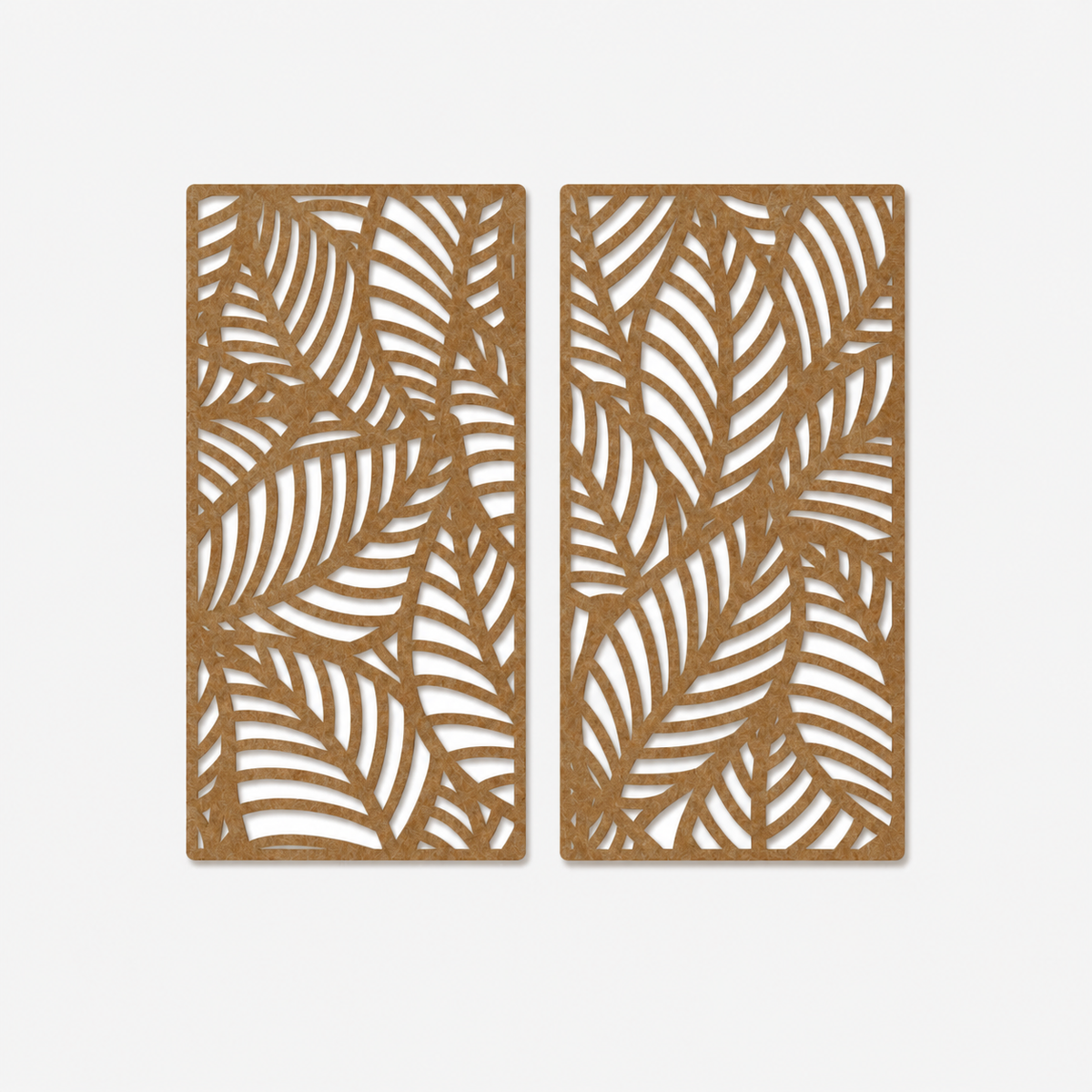 Wandpanelen Duo Palms - Camel 120/60