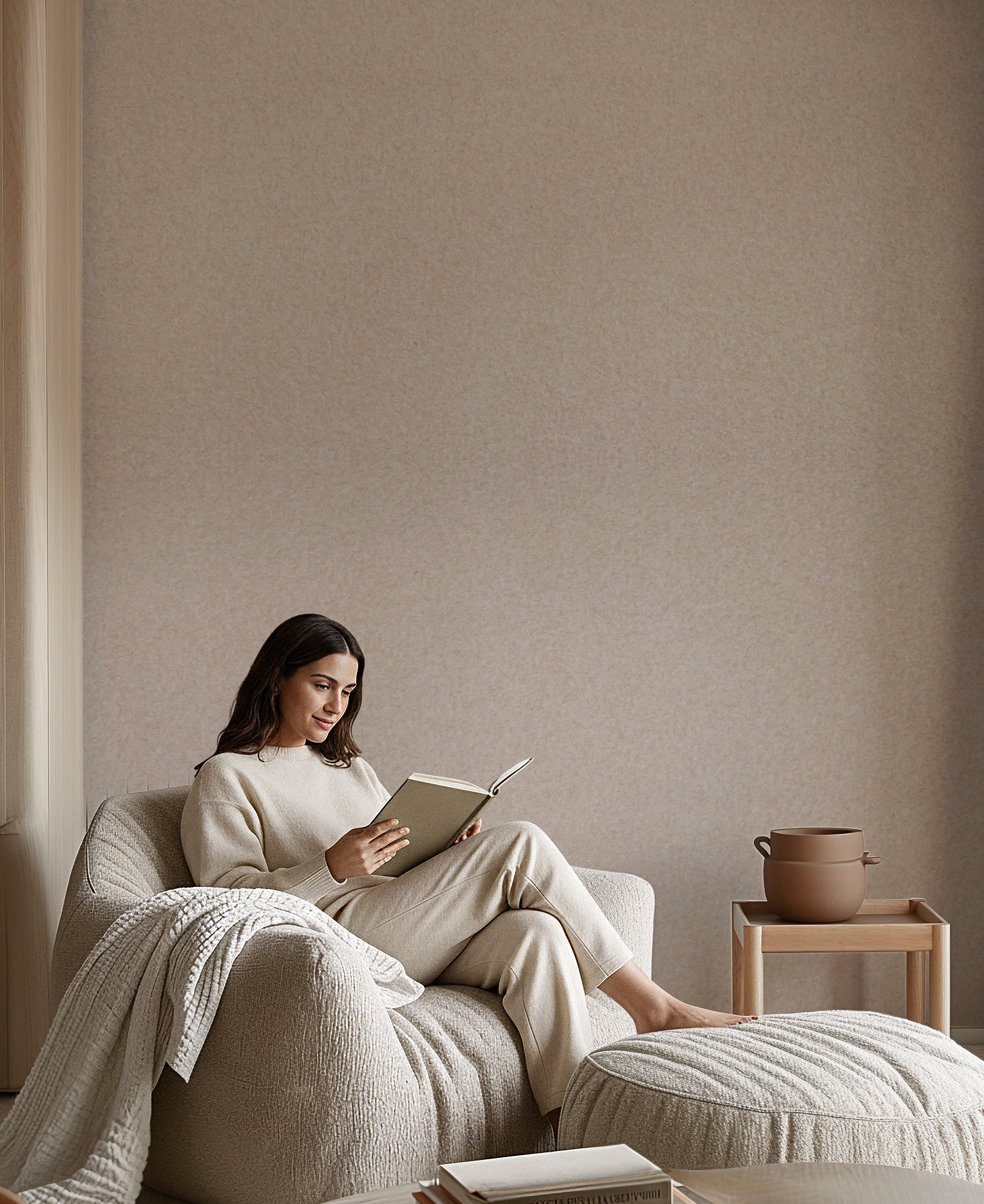 Akoestische wand - 262 cm