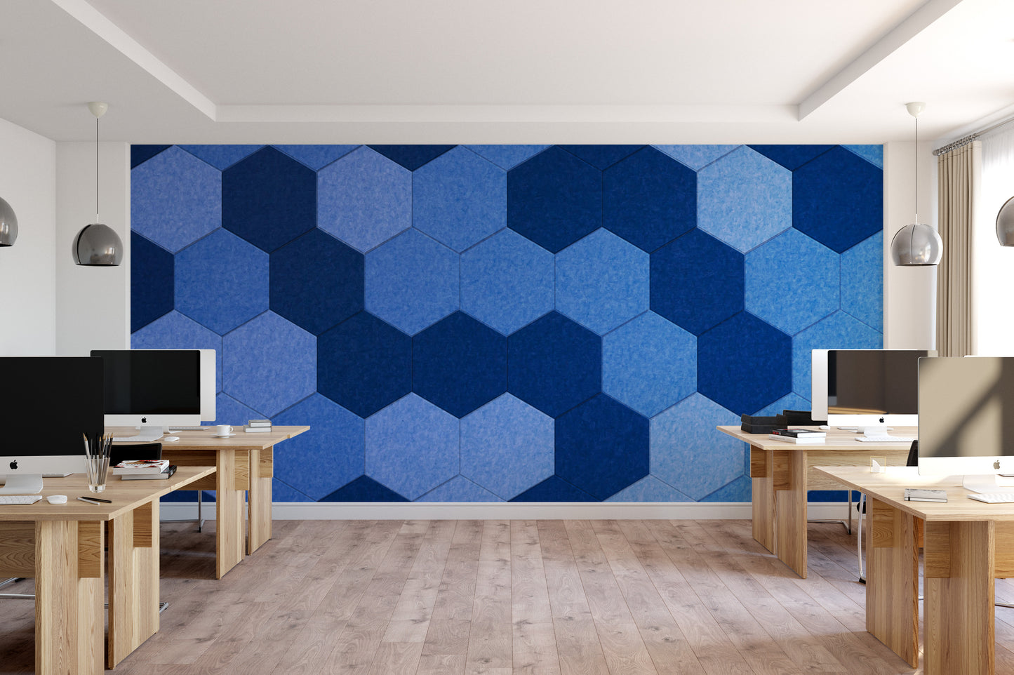 Akoestisch Hexagon 60