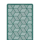Wandpaneel Cube Lines - Green 120/240
