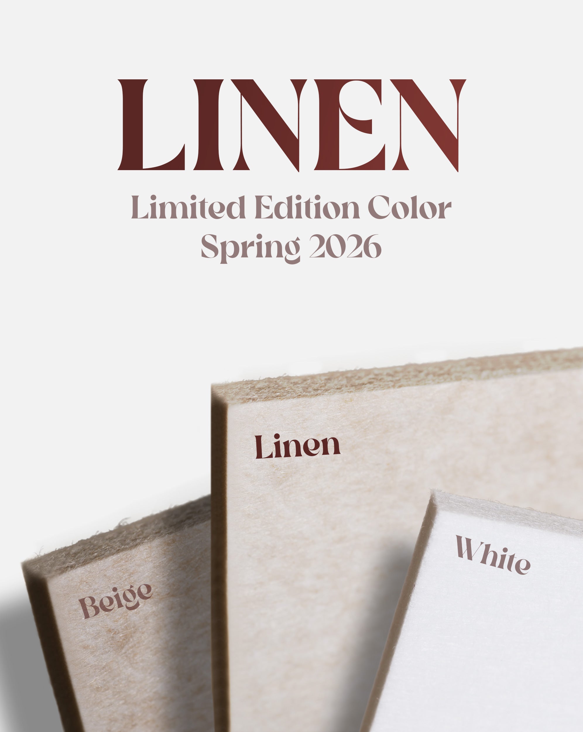 Akoestische Wand kleur Linen - Spring 2026 Special (op=op)