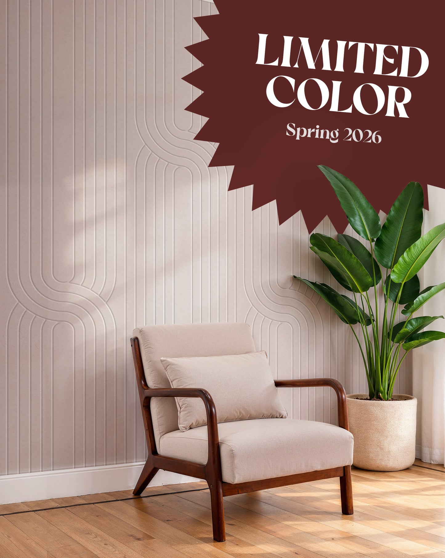 Akoestische Wand kleur Linen - Spring 2026 Special (op=op)
