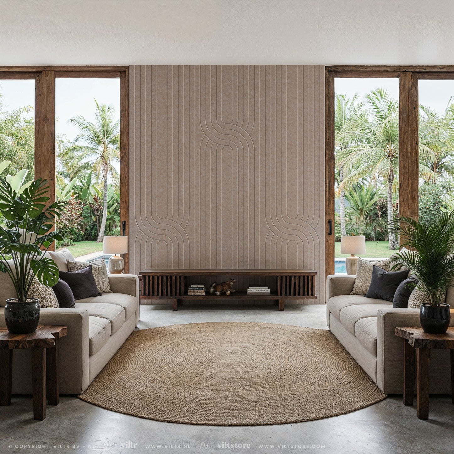 Akoestische Wand Bali