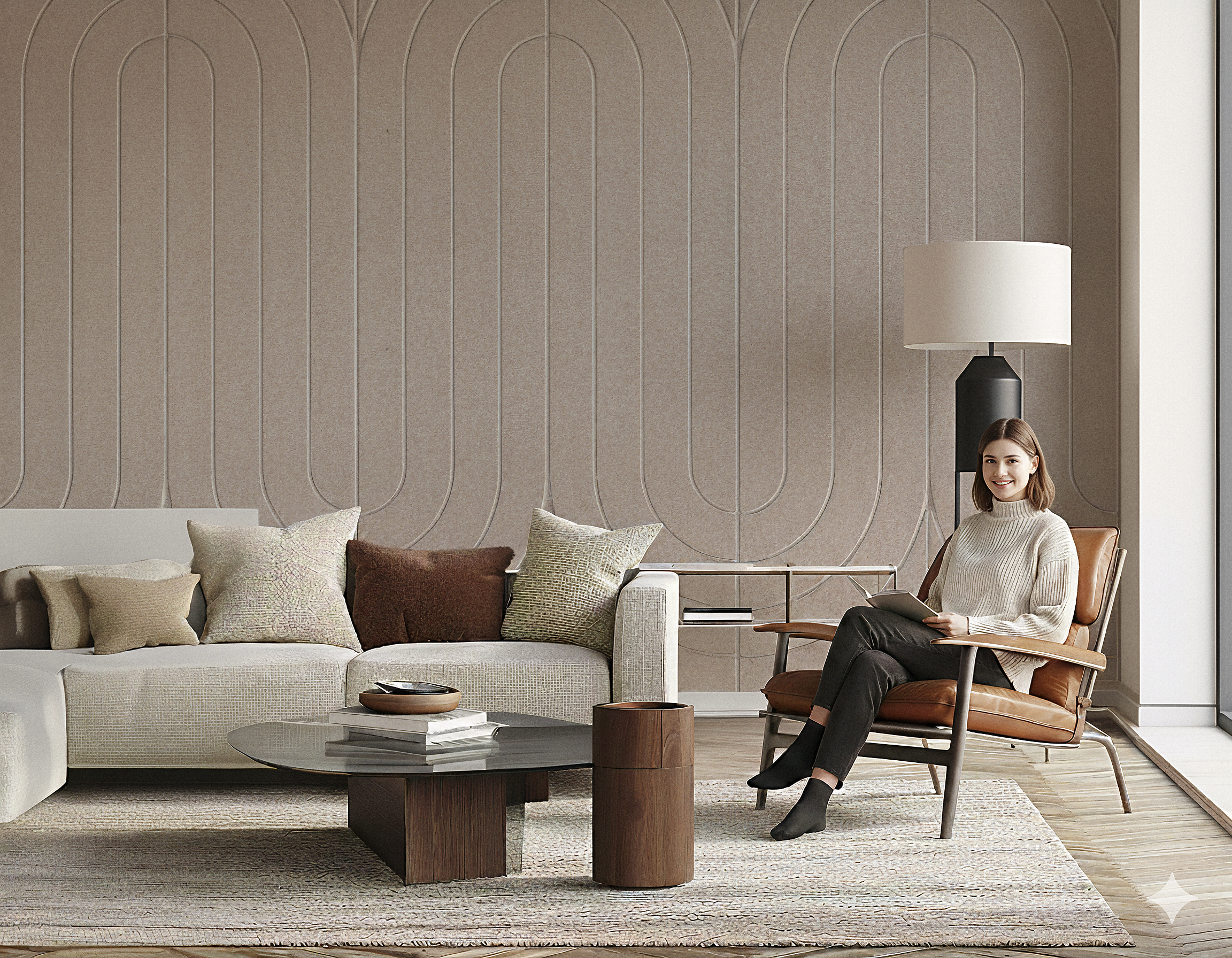 Akoestische Wand Pure